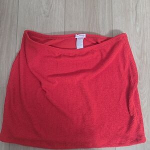 Good American Always Fits Mini Skirt / Swim Cover-Up - Size 5/6 (Plus/2XL-3XL)